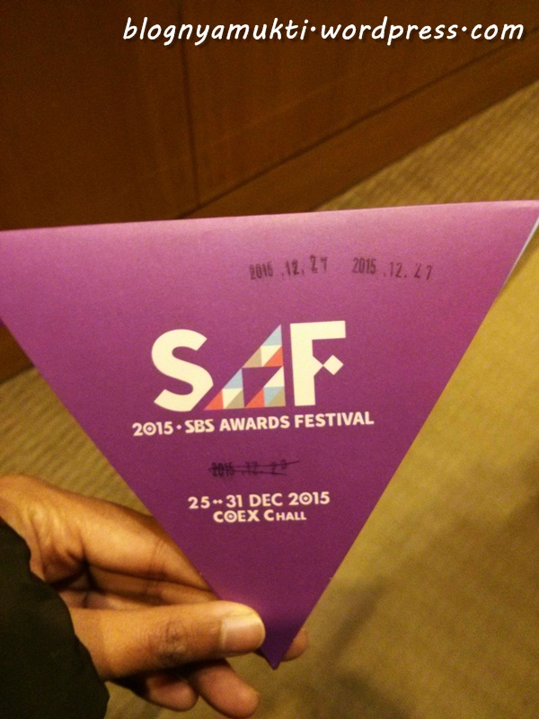 Ticket - SBS Awards Festival - blognyamukti.wordpress.com